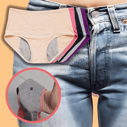 Panty Antifugas - Multicapas y Tiro Alto